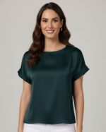 Lovshy Women Flowy Round Neck Top