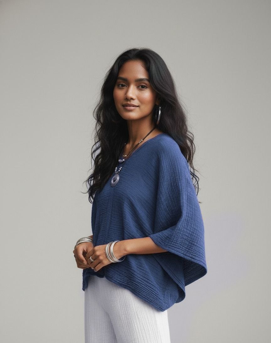 Lovshy Women Fashionable Relaxed Fit Top wh (Copy) - Image 17