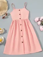 Lovshy Girls Casual Cami Dress