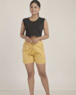 Womens Cotton Lycra Shorts Perfect Blend of Comfort Style C1